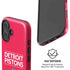 NBA Detroit Pistons Standard - Red iPhone 16 Plus Magsafe Impact Case